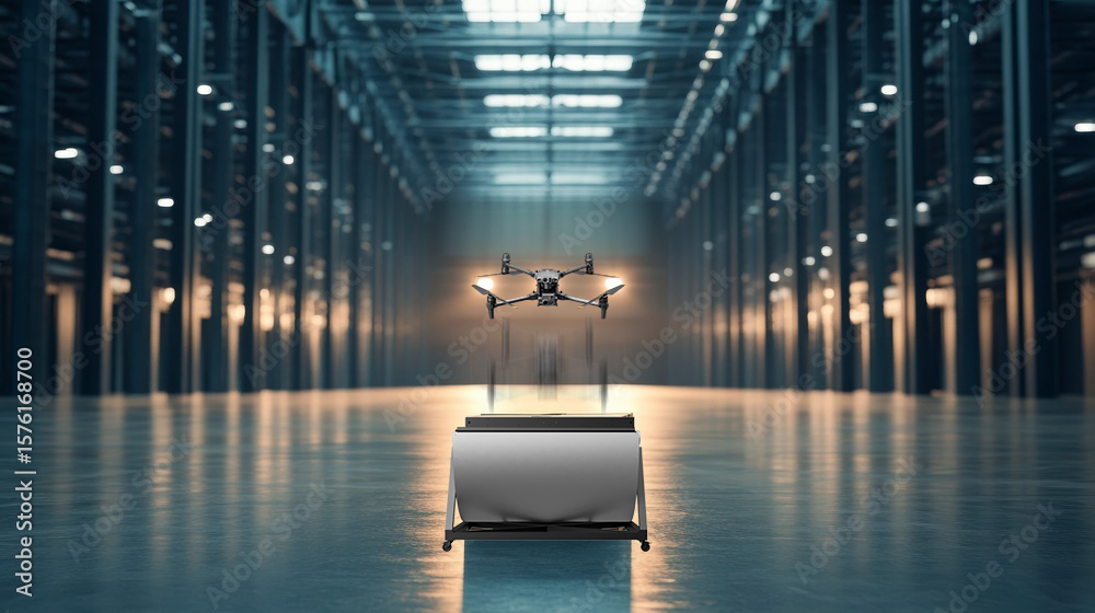 Smart Warehouse & Drone Logistics